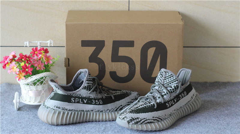 Adidas Yeezy Boost 350 V2 Grey Glow Sole
